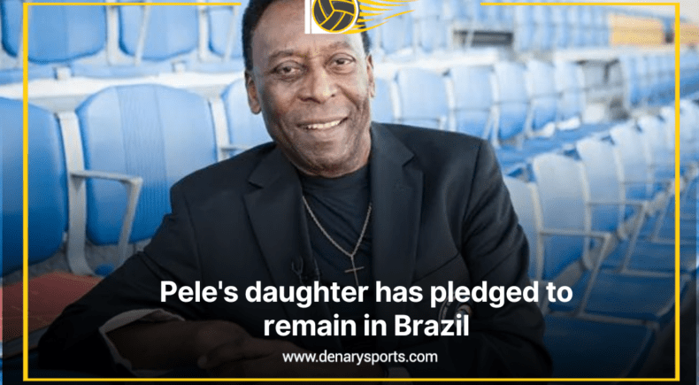 Pele's daughter